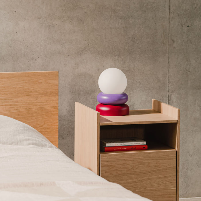 noo.ma OTEM Tafellamp - Iris Violet & Grape Purple