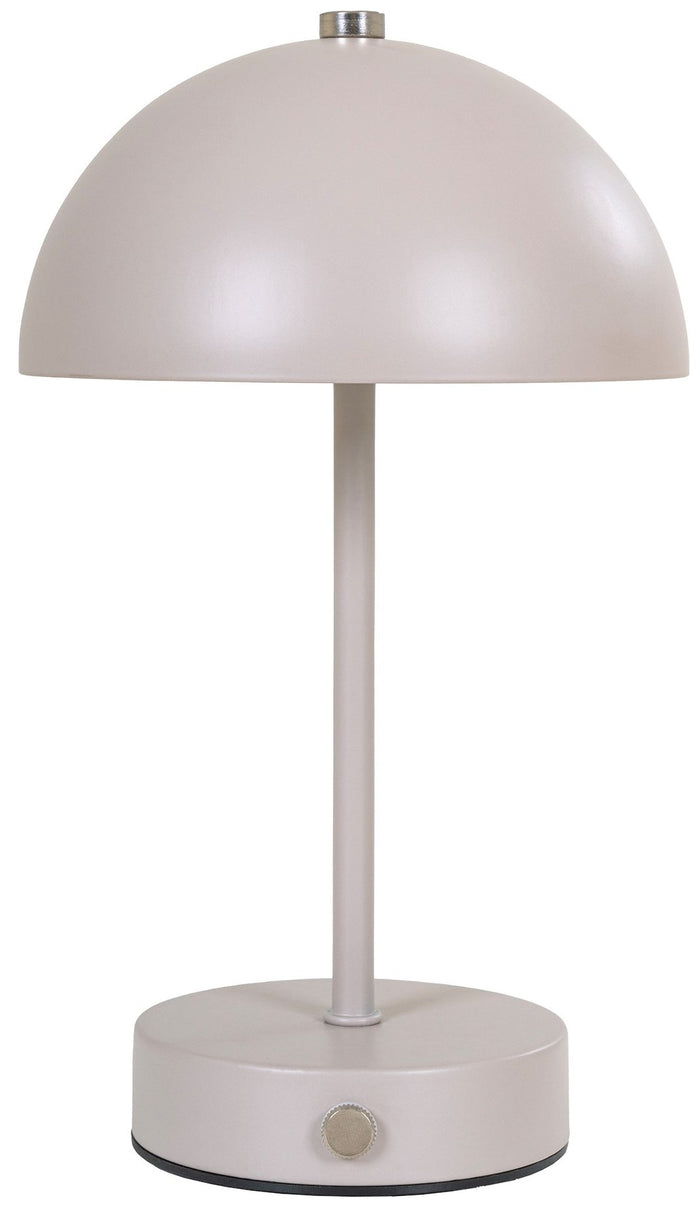 House Nordic Holt Zand LED Tafellamp Oplaadbaar