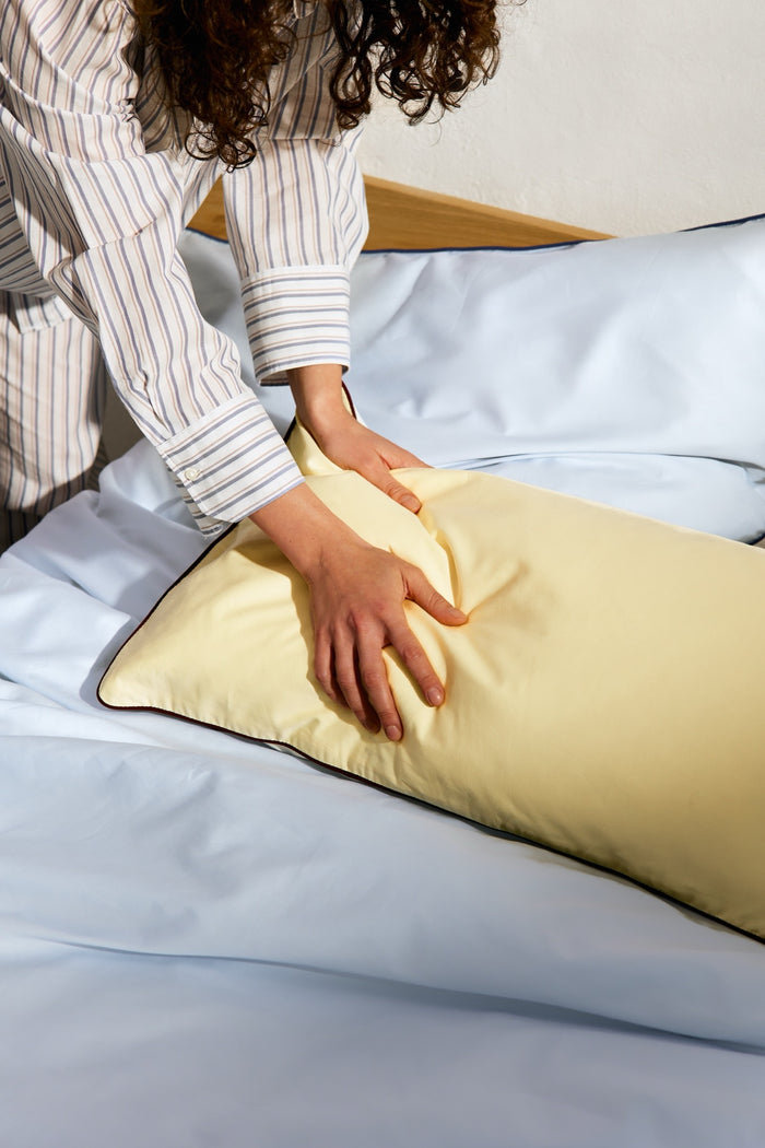 noo.ma OBA Kussensloop - 50x60 cm - Sunny Yellow