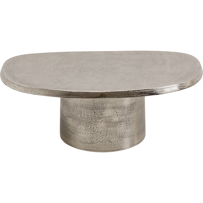 Kare Design Bossy bijzettafel - zilver - 87x59cm