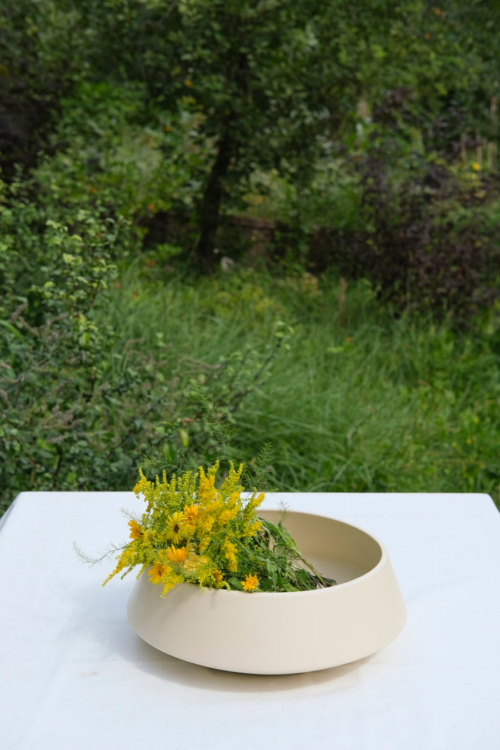 noo.ma TUGA Keramische kom - Piazza Beige