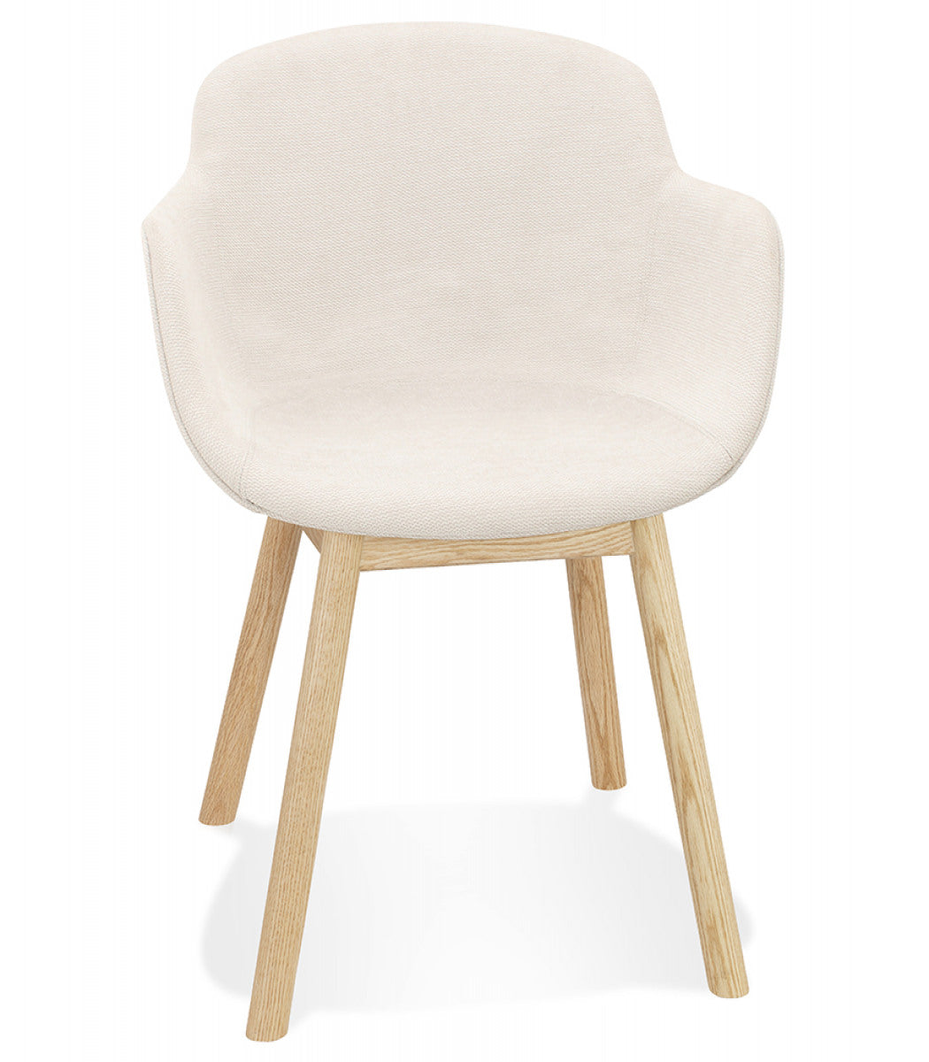 ALTEREGO ROSSINI Stoel met armleuningen - Beige