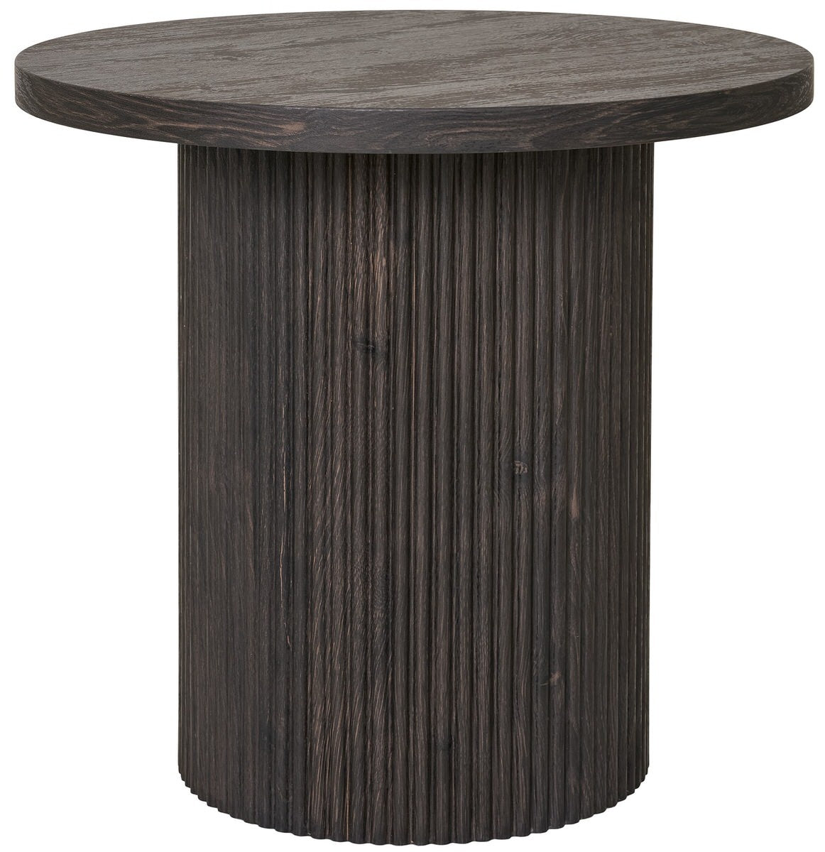 House Nordic Boavista Ronde Bijzettafel Donkerbruin