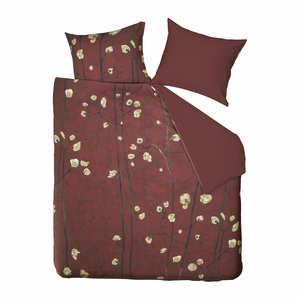 Beddinghouse x Van Gogh Plum Blossoms Dekbedovertrek 200 x 200|220 cm - Rood