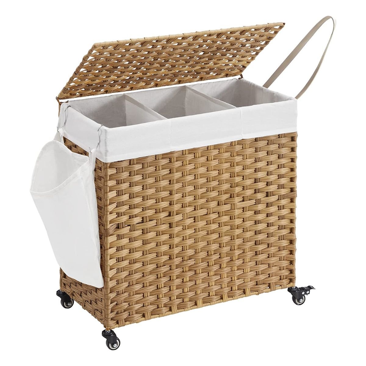 Calicosy - Wasmand van imitatie natuurlijke rotan - B66 cm
