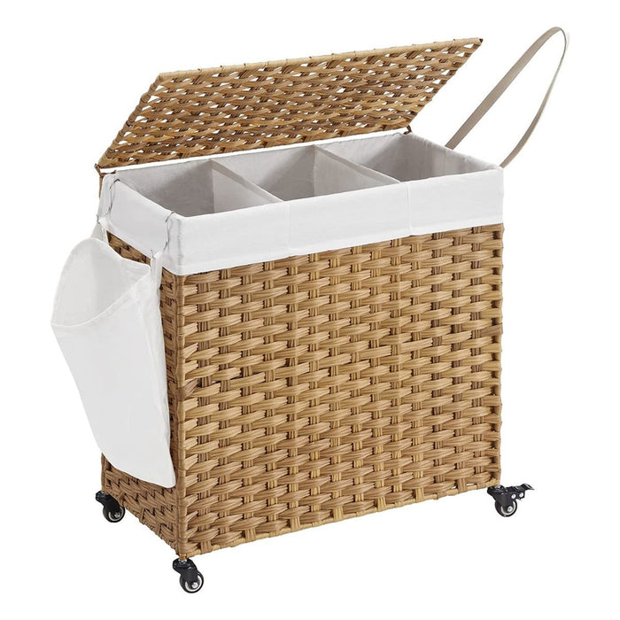 Calicosy - Wasmand van imitatie natuurlijke rotan - B66 cm
