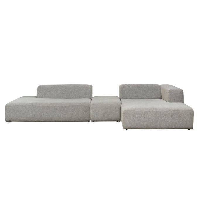 4x6 SOFA modulaire hoekbank I rechts X6 beige