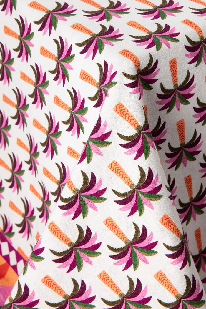 Sissy-Boy Multicolour tafelkleed met palmboom print (140x220 cm)