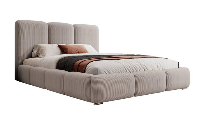 NADUVI Collection Bedframe Briar met opbergvak ribstof 160x200