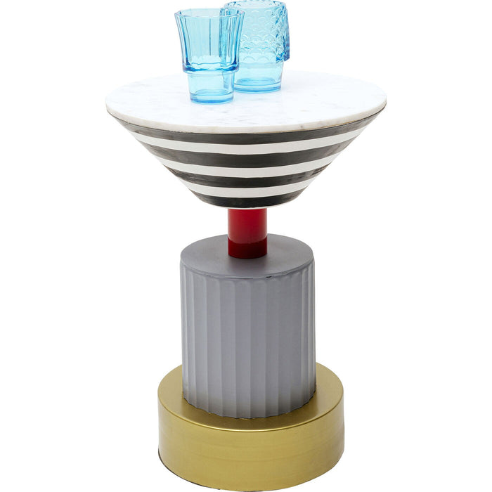 Kare Design Memphis Bijzettafel - Ø35cm