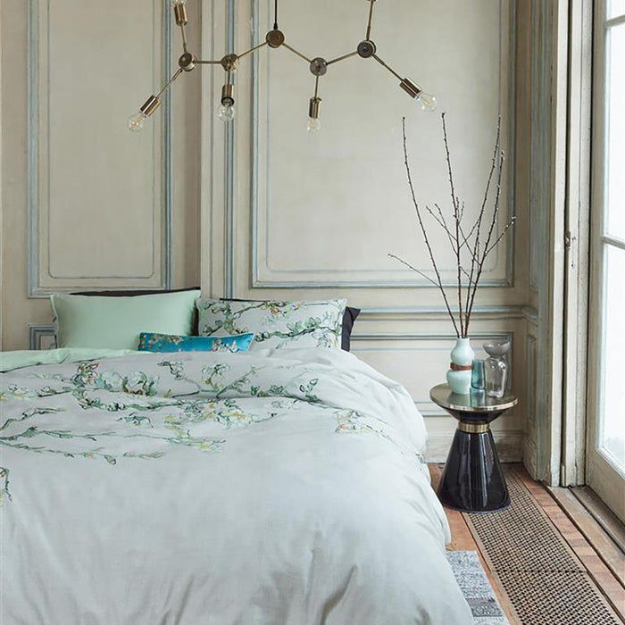 Beddinghouse x Van Gogh Museum Blossom Dekbedovertrek 140 x 200|220 cm - Grijs