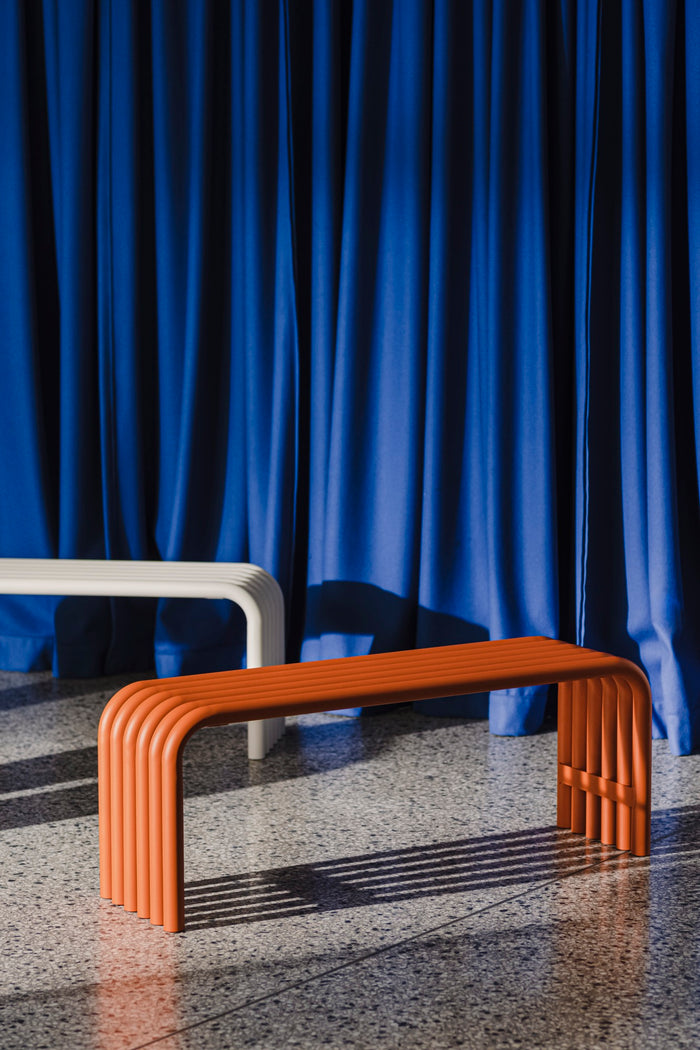 noo.ma NOKK Outdoor zitbank - Orange Peel