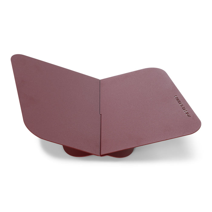 Spinder Design boekenstandaard Atalanta - Burgundy
