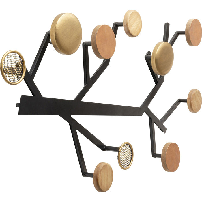 Kare Design Bubble Tree Wand Kapstok - 40cm - bruin