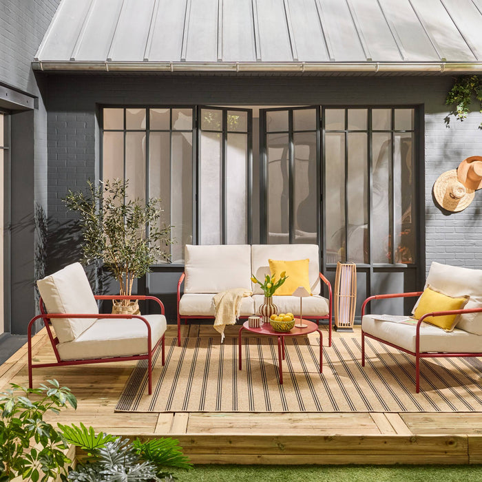 sweeek - Tuinset van staal, 4 personen