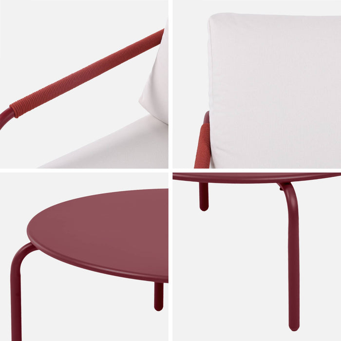 sweeek - Tuinset van staal, 4 personen