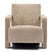 Rivièra Maison - Luxe Fauteuil in S97 - Soft Walnut van Polyester en Rubberwood, 70x90x72 cm