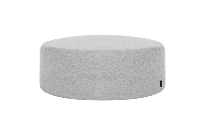 noo.ma FOLK Poef - Universal Grey Wool