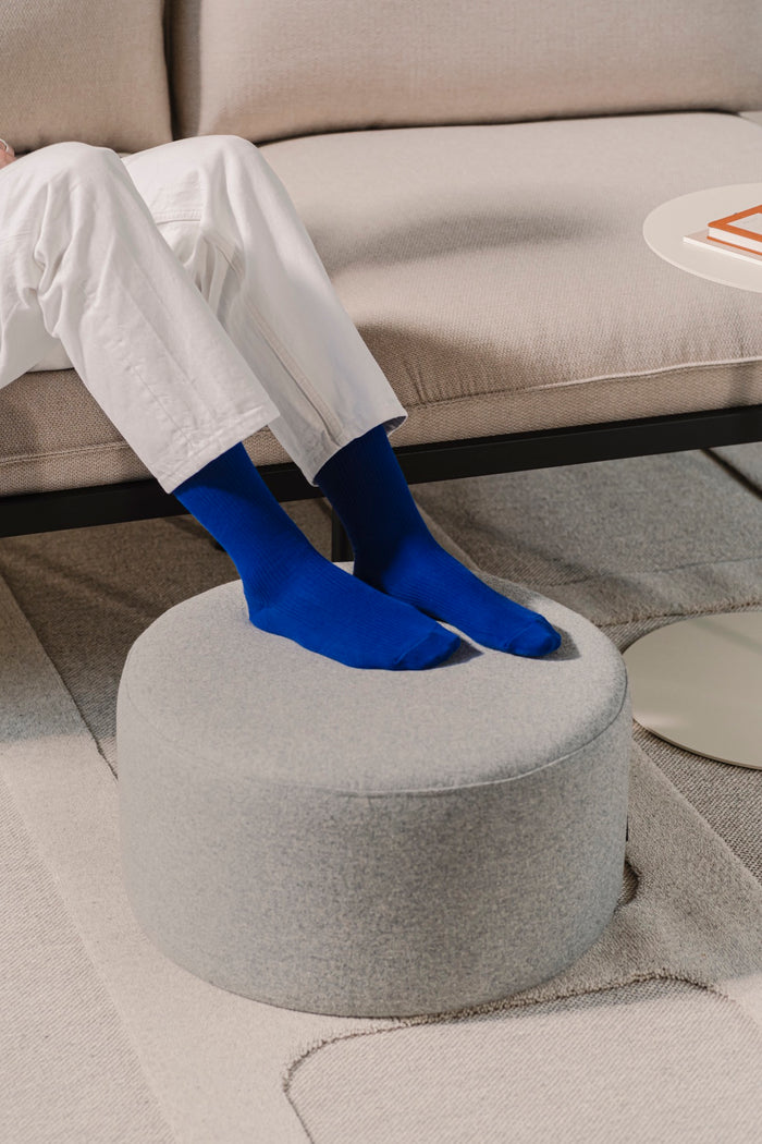 noo.ma FOLK Poef - Universal Grey Wool