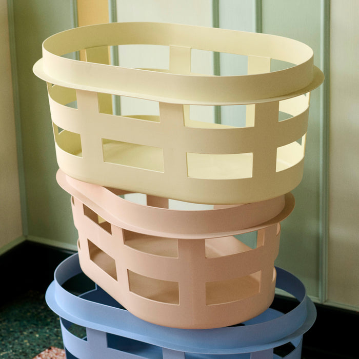 HAY Laundry Basket Wasmand S - Soft Yellow