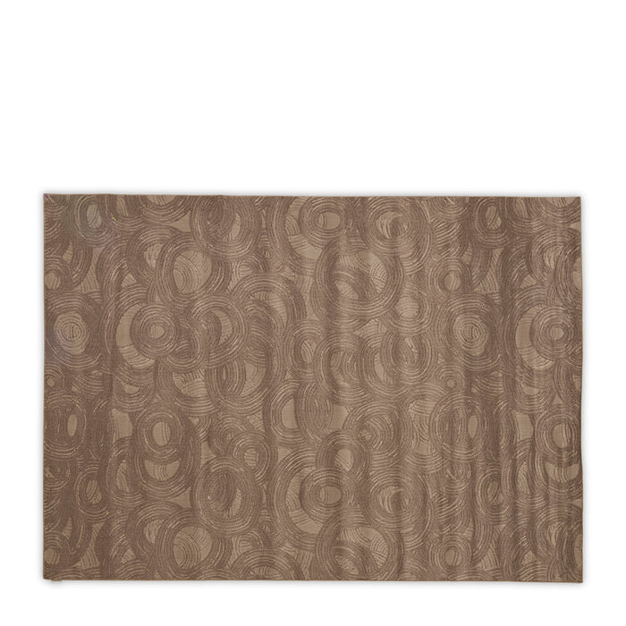 Rivièra Maison - Rectangular Vloerkleed, Taupe, X96 - 100% Decolan, 390x280