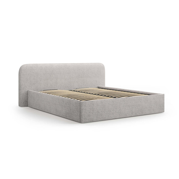 Micadoni Bedframe met opbergvak Elizabeth 140x200 bouclé