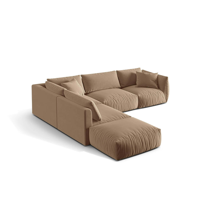 Micadoni Hoekbank Christ 4-zits links velvet