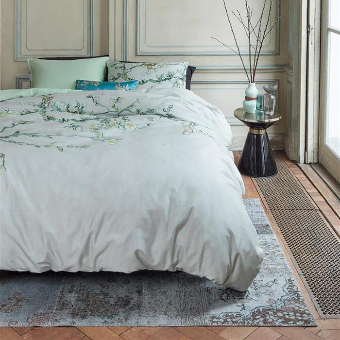 Beddinghouse x Van Gogh Museum Blossom Dekbedovertrek 140 x 200|220 cm - Grijs