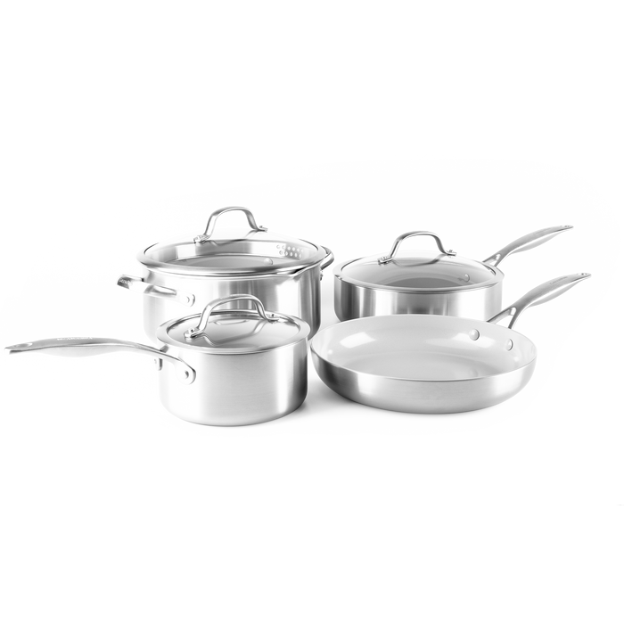 GreenPan Venice Pro Evershine 7-delige set- Tri-ply - PFAS-vrij