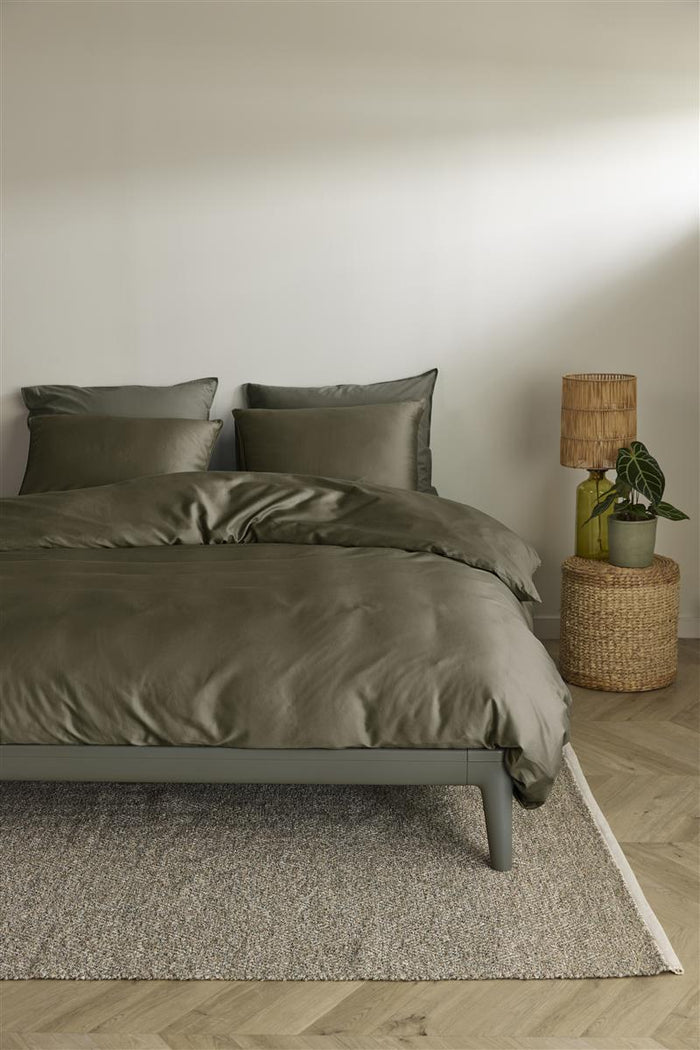 Beddinghouse Change  dekbedovertrek - 260x200|220 - Olijfgroen