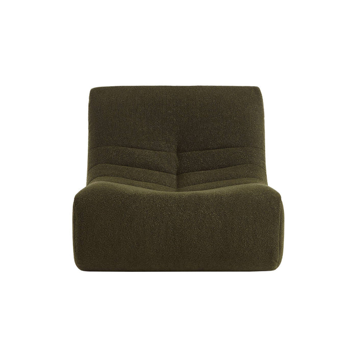 sweeek - Fauteuils boucléstof Sokol 1 zitplaats (set van 3)