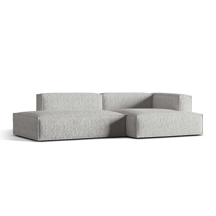 Micadoni Hoekbank Nuria 4-zits rechts bouclé