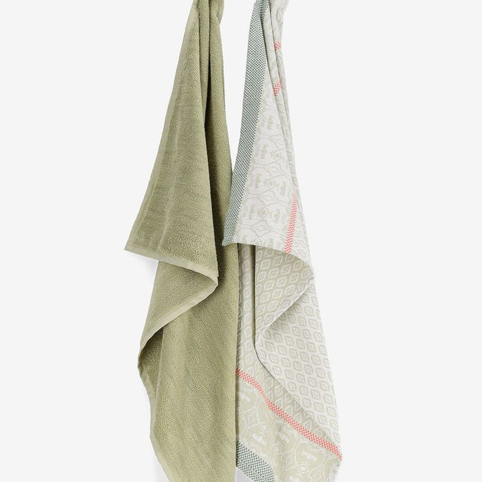 Sissy-Boy Groene handdoek en theedoek