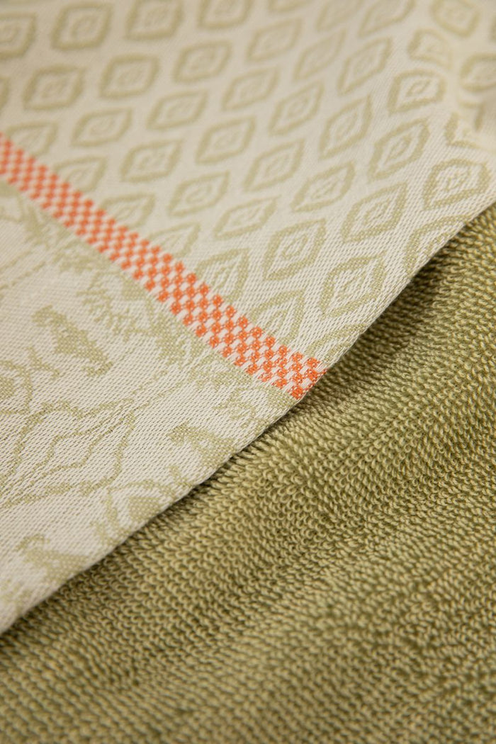 Sissy-Boy Groene handdoek en theedoek