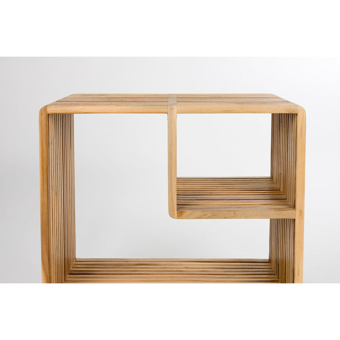 Housecraft Living Djia Bijzettafel| Nachtkastje Teak Hout - Bruin