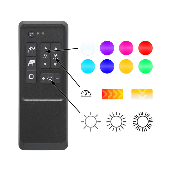 sweeek - Elektrische aluminium lamellendak pergola 3x4 m LED