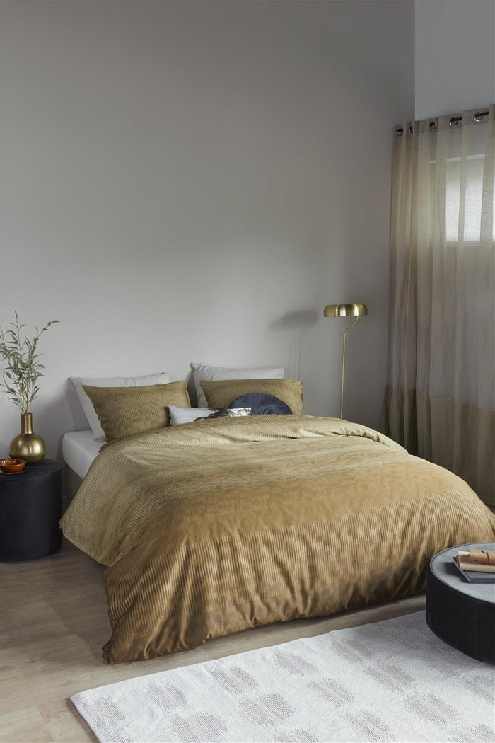 Beddinghouse Lexi  dekbedovertrek - 200x200|220 - Goud