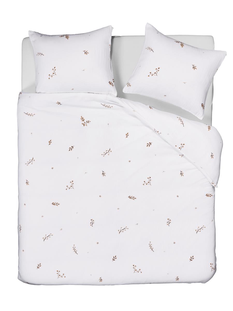 Beddinghouse Evi  dekbedovertrek - 240x200|220 - Naturel