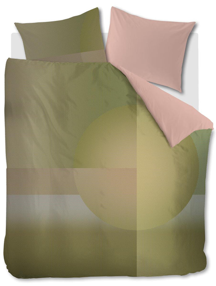 Beddinghouse Dutch Design Glossy  dekbedovertrek - 240x200|220 - Groen