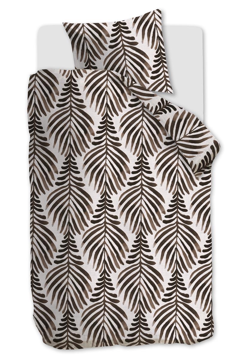 vtwonen Bold Feathers  dekbedovertrek - 140x200|220 - Zand