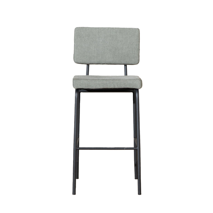 Bronx71 Scandinavische barkruk Espen groen gerecyclede stof 64-77 cm