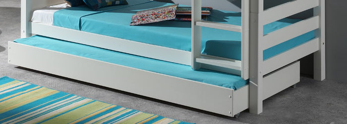 LUCEVI - Pino Rolbed|Opberglade - 90x200cm - Wit