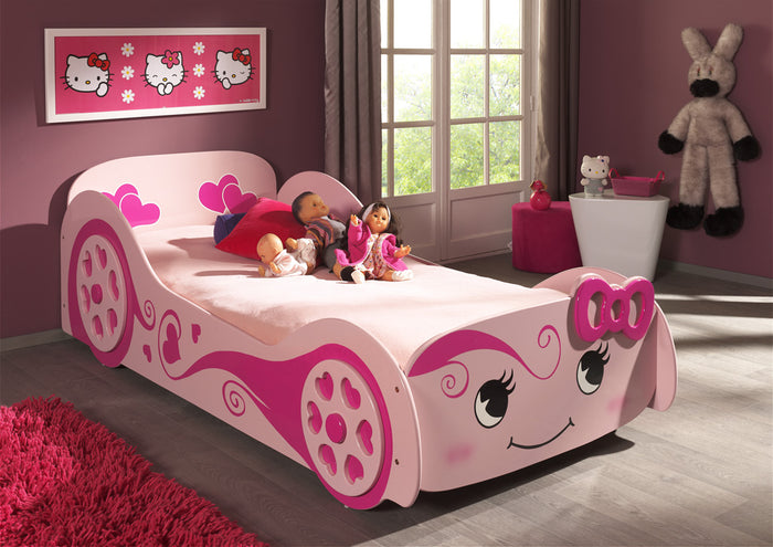 Vipack Autobed Love Car - roze