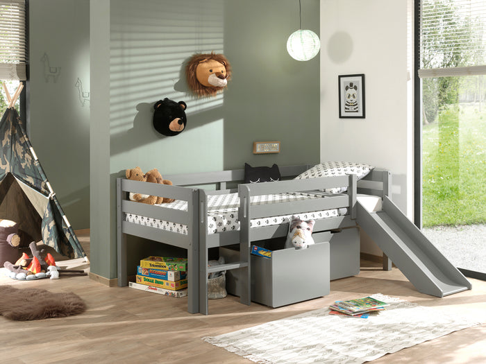 Vipack Pino Stapelbed en Pino Rolbed - naturel