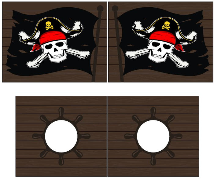 Vipack Pino Hoogslaper Caribian Pirates - wit