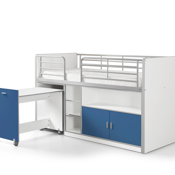 LUCEVI - Bonny 91 Halfhoogslaper 90x200cm - Blauw