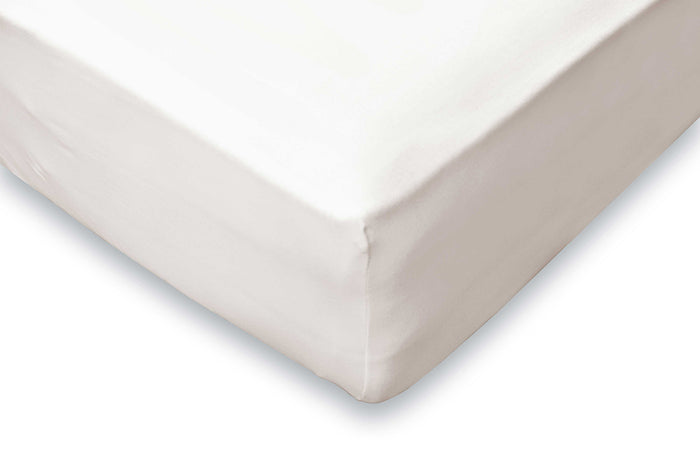 LINNICK Ledikant Baby Hoeslaken Jersey Stretch - ivoor 70x140|150cm