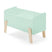 LUCEVI - Kiddy Speelkoffer - Speelgoedkist - Hout - Groen - 80x39x48cm