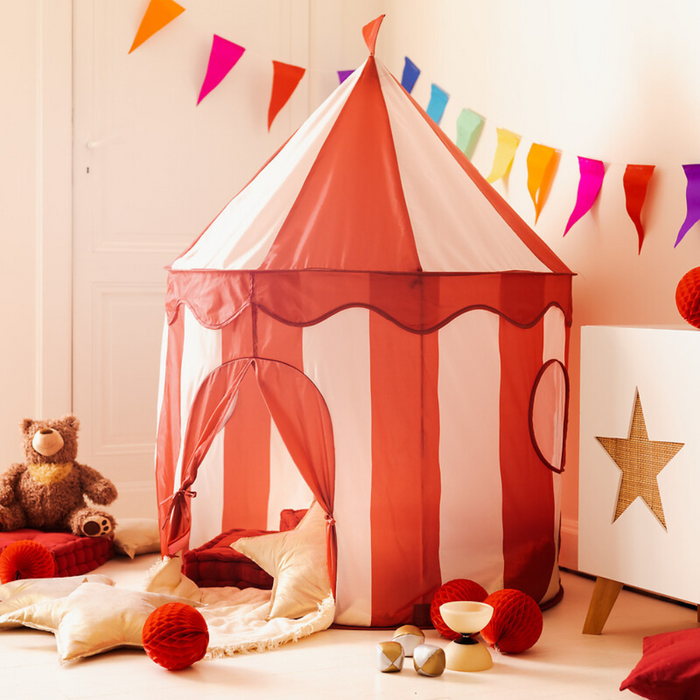 MISOU Kinder Speeltent Tipi Tent kinderen Unisex Pop up tent Rood|W...
