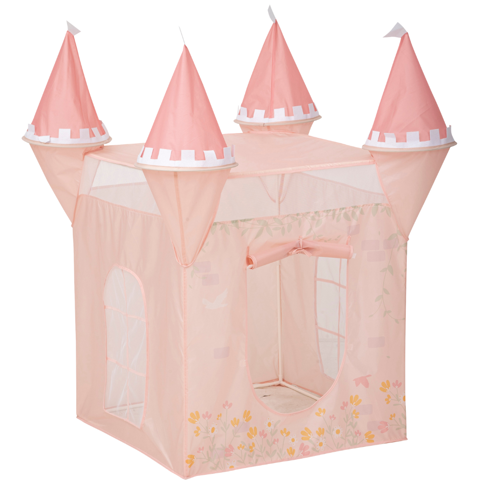 MISOU Kinder Speeltent Kasteel Kinderen Meisjes Pop up Roze
